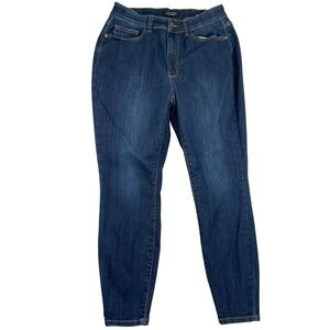Judy Blue LA‎ Jeans Women 14W Blue JB82409DK Skinny Fit Stretch Denim